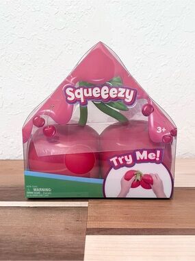 Sunny Days Squeezy Cherry Squishy